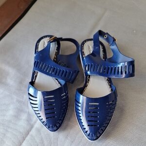 Melissa Jason Rubber Sandals Size 8